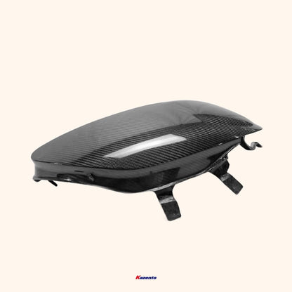 Kazento For Ek9 Civic 96-98 For Honda Headlight Block Out Rhs 1Pcs Carbon Fiber Front Head Light Lamp Cover
