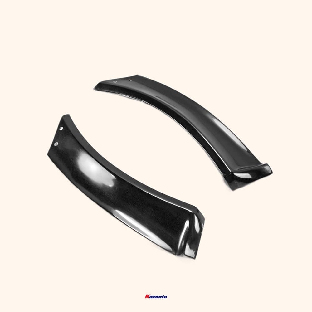 Kazento For Evo 10 Vrs Style For Mitsubishi Wide Ver. Wider Front Fender Panel Fiber Glass Kazento Carbon Parts 车身侧板 EVO10-FFX-VA-FRP