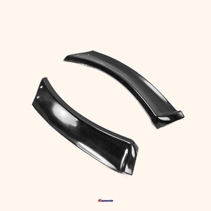 Kazento For Evo 10 Vrs Style For Mitsubishi Wide Ver. Wider Front Fender Panel Fiber Glass Kazento Carbon Parts 车身侧板 EVO10-FFX-VA-FRP
