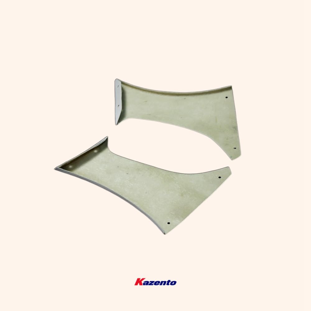 Kazento For Evo 10 Vrsv2 For Mitsubishi Wide Style Rear Bumper Duct Fiber Glass Kazento Carbon Parts 车身侧板 EVO10-BV-R-VA2-FRP