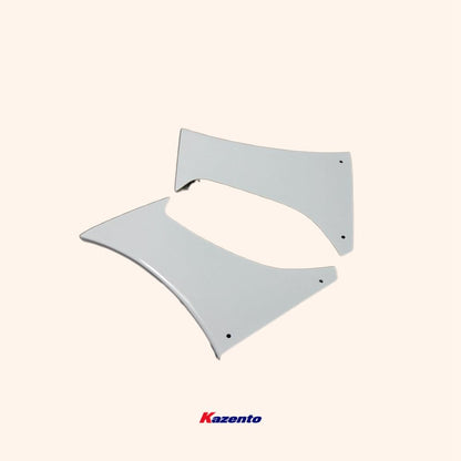 Kazento For Evo 10 Vrsv2 For Mitsubishi Wide Style Rear Bumper Duct Fiber Glass