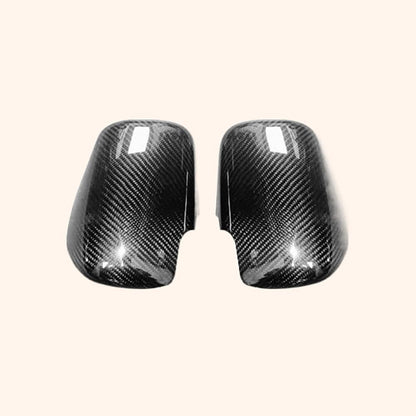 Kazento For Evo 7 8 9 For Mitsubishi Rearview Mirror Guard Covers Carbon Fiber