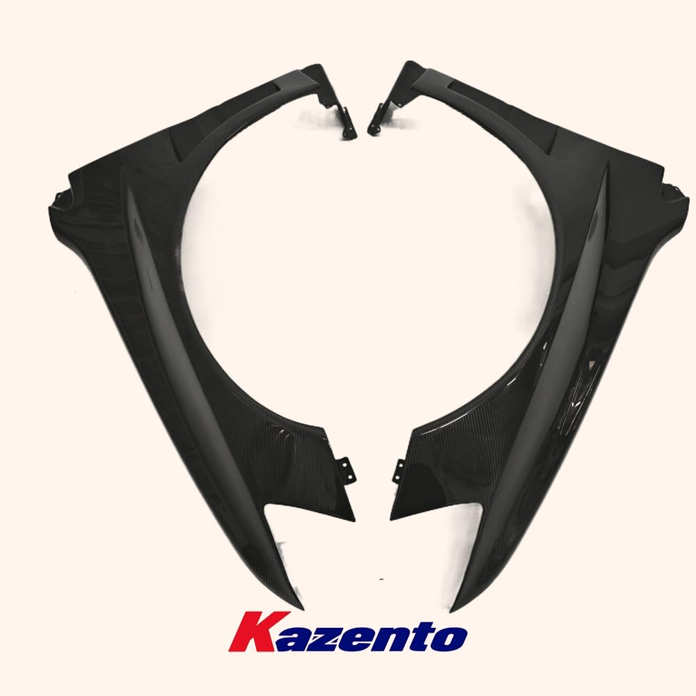 Kazento For EVO 8 9 AP Style Wide Body Front fender +40mm Carbon Fiber