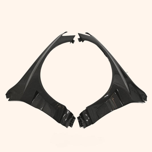 Kazento For EVO 8 9 AP Style Wide Body Front fender +40mm Carbon Fiber