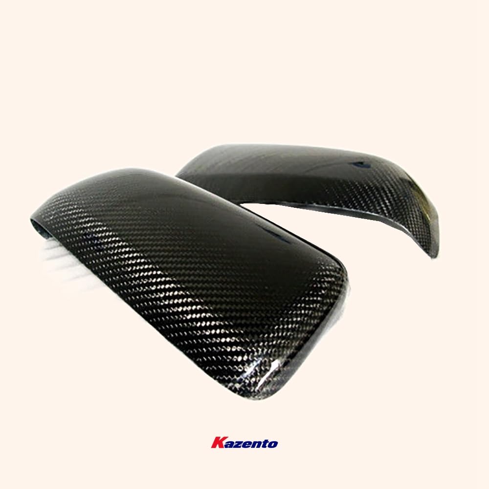 Kazento For Evolution 10 For Mitsubishi Side-view Mirror Cover Rearview Mirror Guard Covers Carbon Fiber