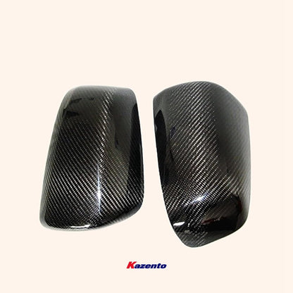 Kazento For Evolution 10 For Mitsubishi Side-view Mirror Cover Rearview Mirror Guard Covers Carbon Fiber