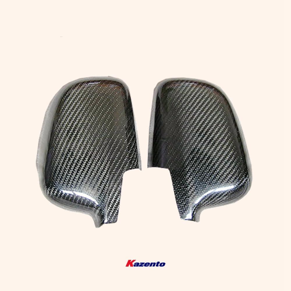 Kazento For Evolution 4 5 6 For Mitsubishi Rearview Mirror Guard Covers Carbon Fiber Kazento Carbon Parts 车身侧板 EVO5-MC-CF