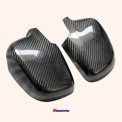 Kazento For Evolution 4 5 6 For Mitsubishi Rearview Mirror Guard Covers Carbon Fiber Kazento Carbon Parts 车身侧板 EVO5-MC-CF