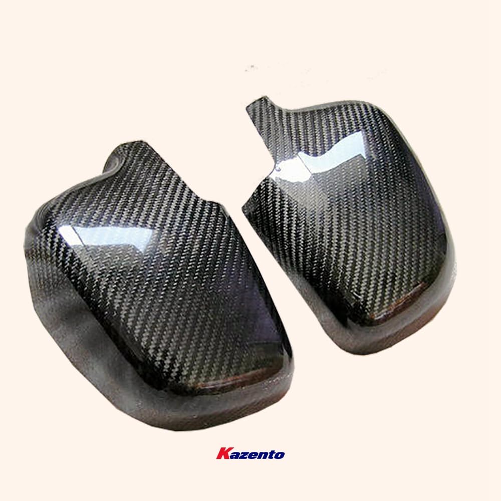 Kazento For Evolution 4 5 6 For Mitsubishi Rearview Mirror Guard Covers Carbon Fiber Kazento Carbon Parts 车身侧板 EVO5-MC-CF