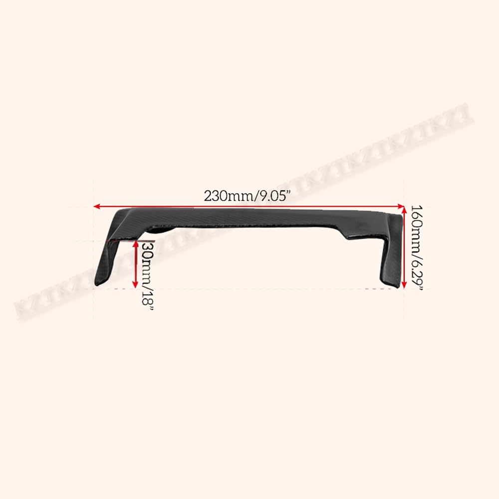 Kazento For Evolution 7 8 9 Vrs Style Front Fender Add On Carbon Fiber