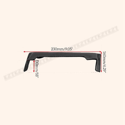 Kazento For Evolution 7 8 9 Vrs Style Front Fender Add On Carbon Fiber