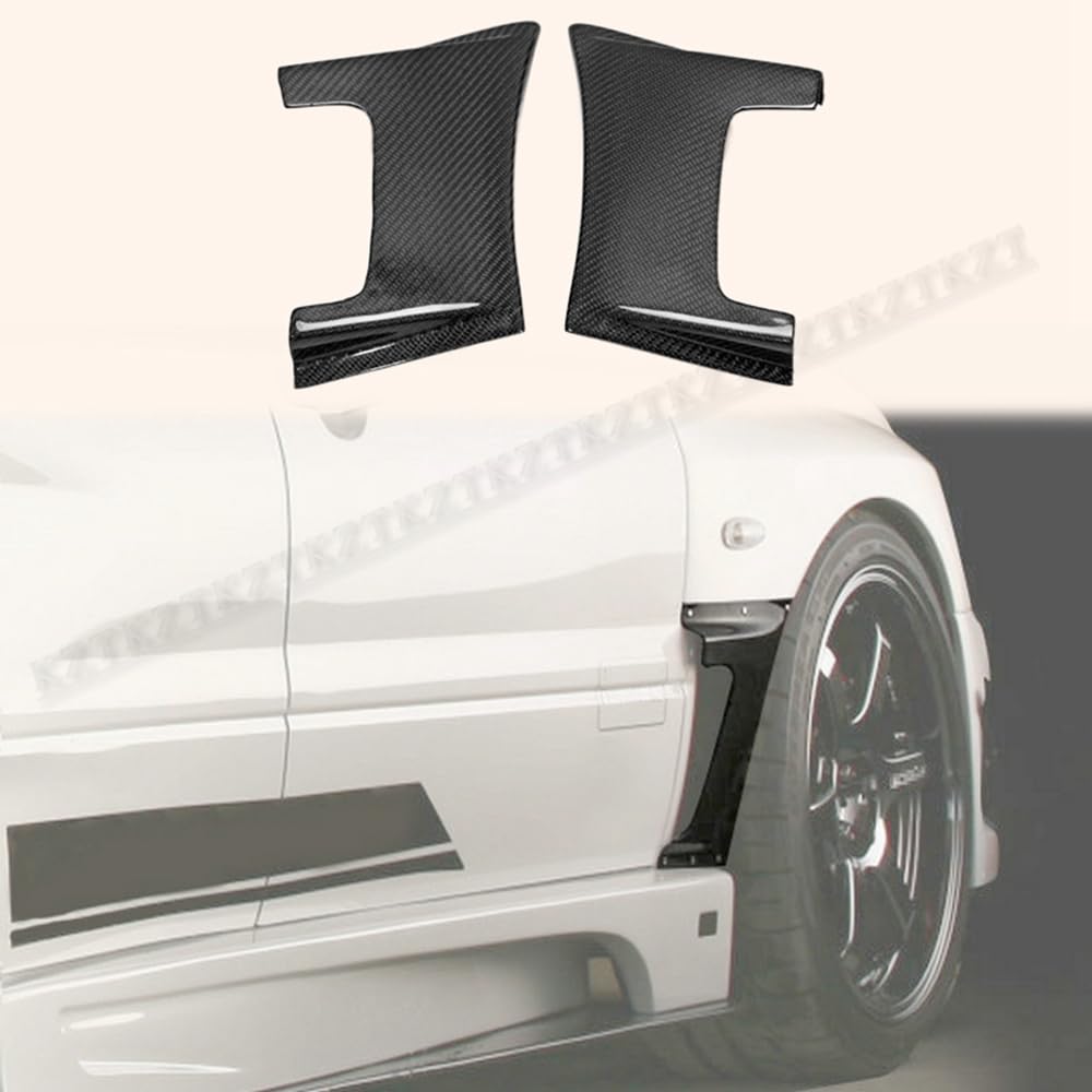 Kazento For Evolution 7 8 9 Vrs Style Front Fender Add On Carbon Fiber