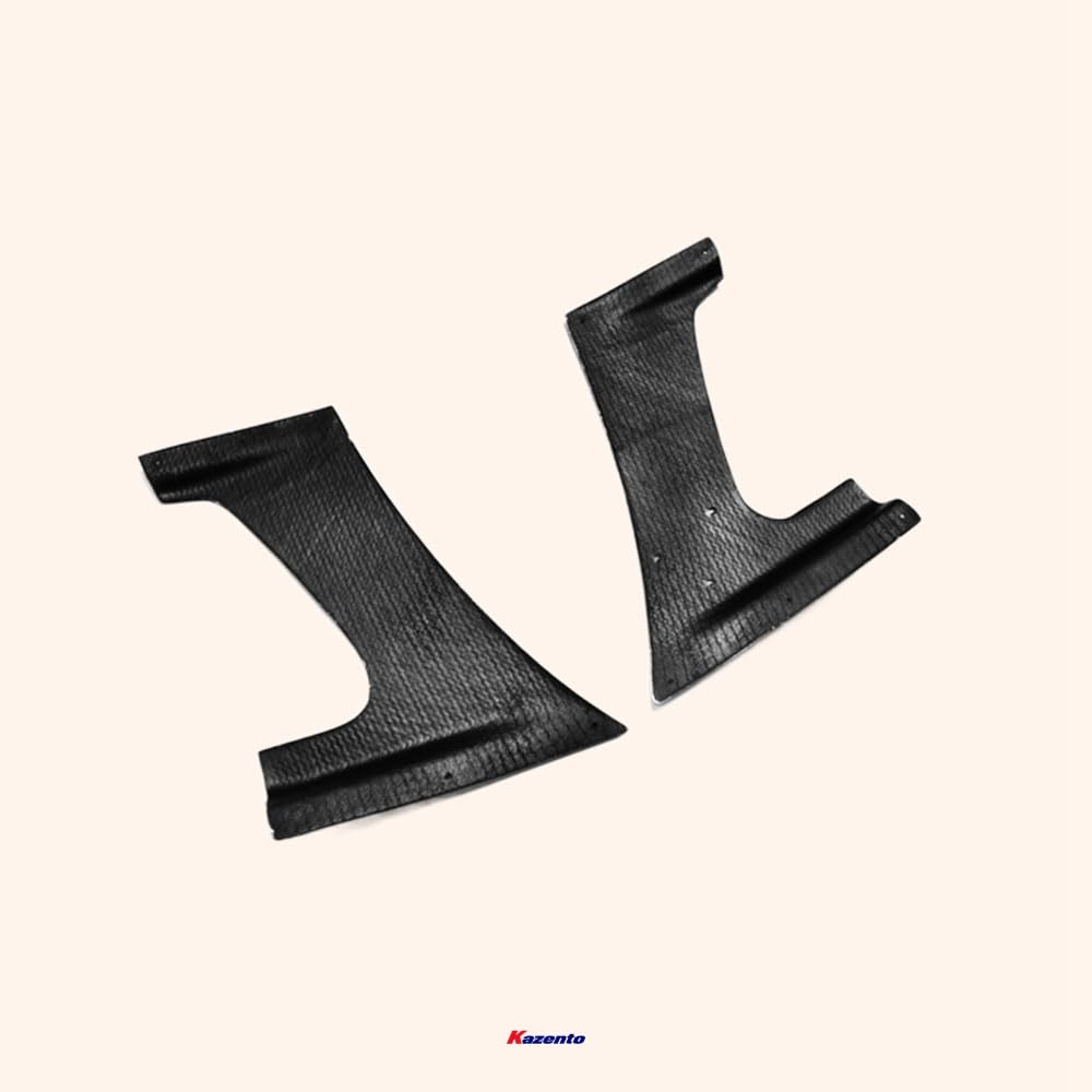 Kazento For Evolution 8 9 For Mitsubishi Vrs Style Aero Gt Front Vented Fender Partial Carbon Fiber(Vents)