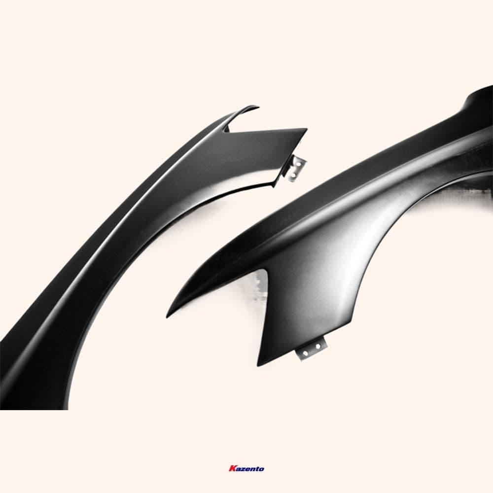 Kazento For Evolution 8 9 For Mitsubishi Vrs Style Aero Gt Front Vented Fender Partial Carbon Fiber(Vents)