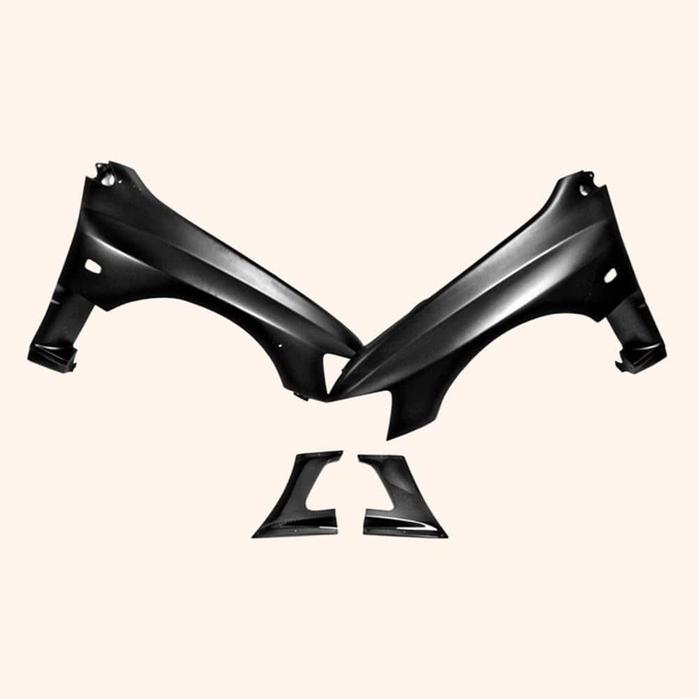 Kazento For Evolution 8 9 For Mitsubishi Vrs Style Aero Gt Front Vented Fender Partial Carbon Fiber(Vents)