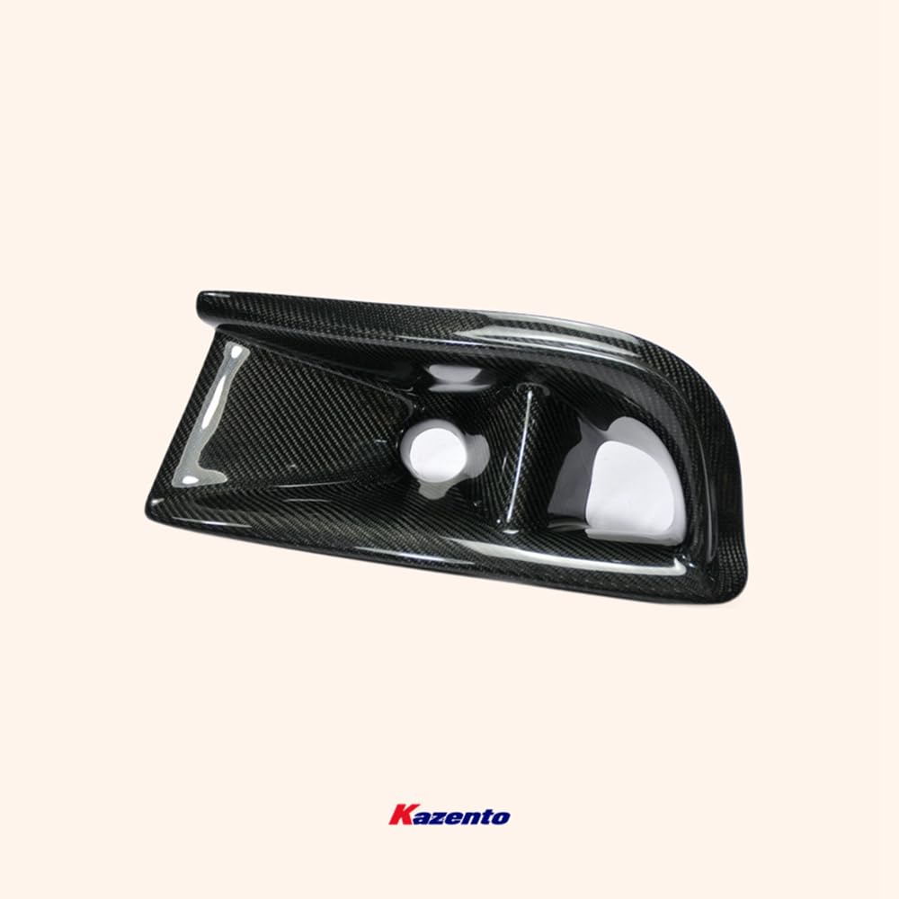 Kazento For Evolution 8 Vrs Style For Mitsubishi Oil Clean Guide & Air Duct (3Pcs) Carbon Fiber Kazento Carbon Parts 车身侧板 EVO8-BV-VA-3PC-CF