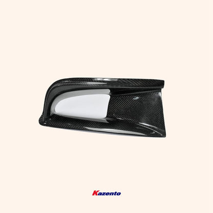 Kazento For Evolution 8 Vrs Style For Mitsubishi Oil Clean Guide & Air Duct (3Pcs) Carbon Fiber