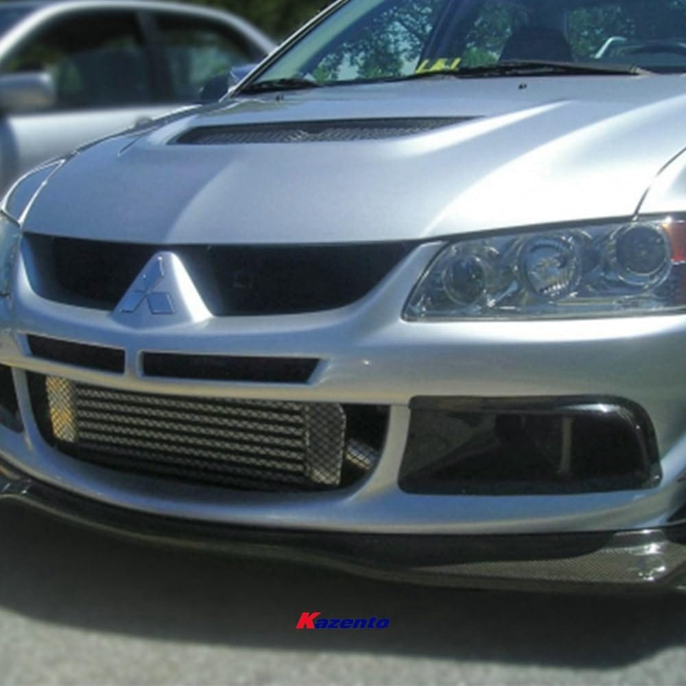 Kazento For Evolution 8 Vrs Style For Mitsubishi Oil Clean Guide & Air Duct (3Pcs) Carbon Fiber