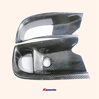 Kazento For Evolution 9 Vrs Style For Mitsubishi Oil Clean Guide & Air Duct (2Pcs) Carbon Fiber