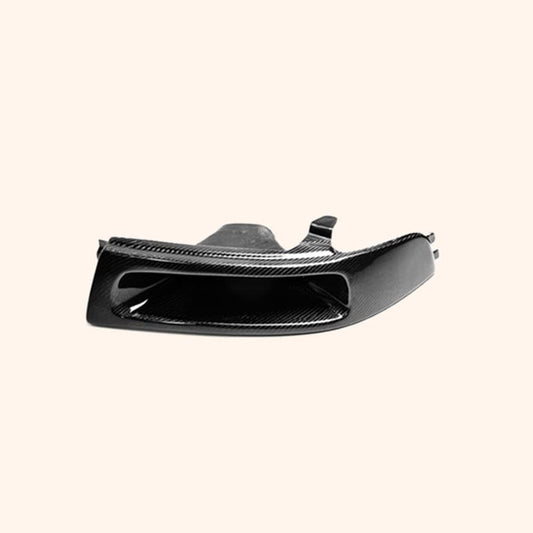 Kazento For Evolution Evo 5 6  For Mitsubishi Vented Headlight Air Duct Lhs Carbon Fiber Front Head Light Lamp Cover Kazento Carbon Parts 车身侧板 EVO5-HL-V-1PCS-CF