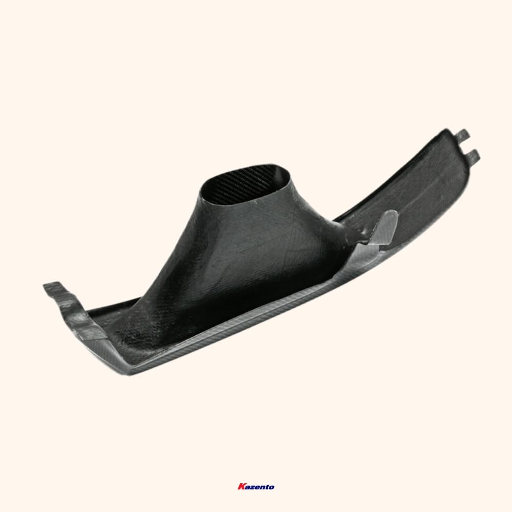 Kazento For Evolution Evo 5 6  For Mitsubishi Vented Headlight Air Duct Lhs Carbon Fiber Front Head Light Lamp Cover