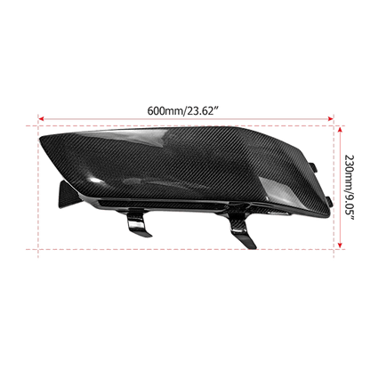 Kazento For Evolution Evo 7 8 9 For Mitsubishi Headlight Block Out Lhd Passenger Side Carbon Fiber Front Head Light Lamp Cover Kazento Carbon Parts 车身侧板 Carbon Fiber EVO8-HL-OE-1PCS-CF