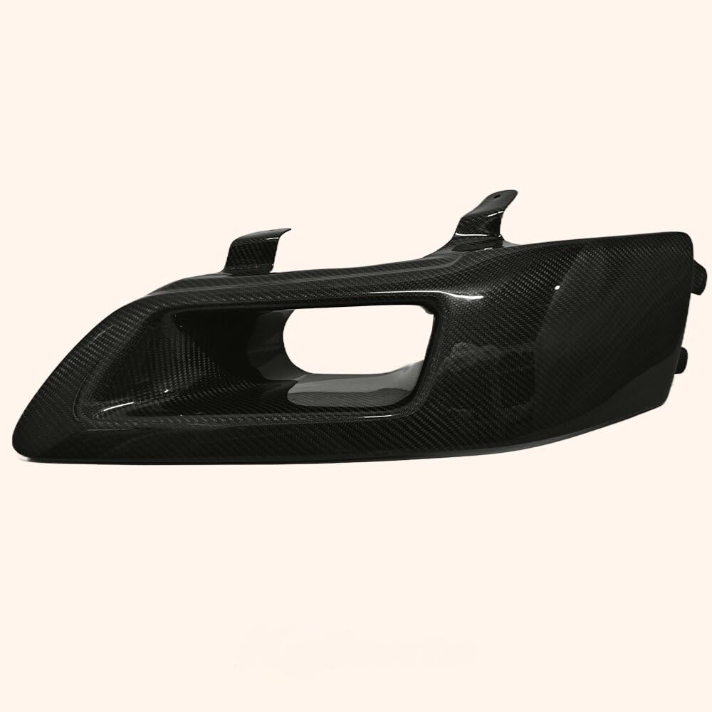 Kazento For Evolution Evo 7 8 9 For Mitsubishi Vented Headlight Air Duct Lhd Driver Side Carbon Fiber Front Head Light Lamp Cover Kazento Carbon Parts 车身侧板 EVO8-HL-V-1PCS-CF