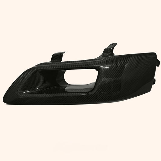 Kazento For Evolution Evo 7 8 9 For Mitsubishi Vented Headlight Air Duct Lhd Driver Side Carbon Fiber Front Head Light Lamp Cover Kazento Carbon Parts 车身侧板 EVO8-HL-V-1PCS-CF
