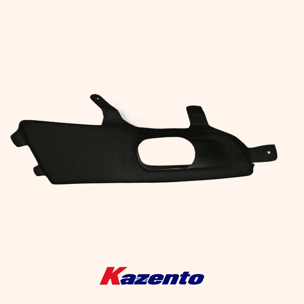 Kazento For Evolution Evo 7 8 9 For Mitsubishi Vented Headlight Air Duct Lhd Driver Side Carbon Fiber Front Head Light Lamp Cover