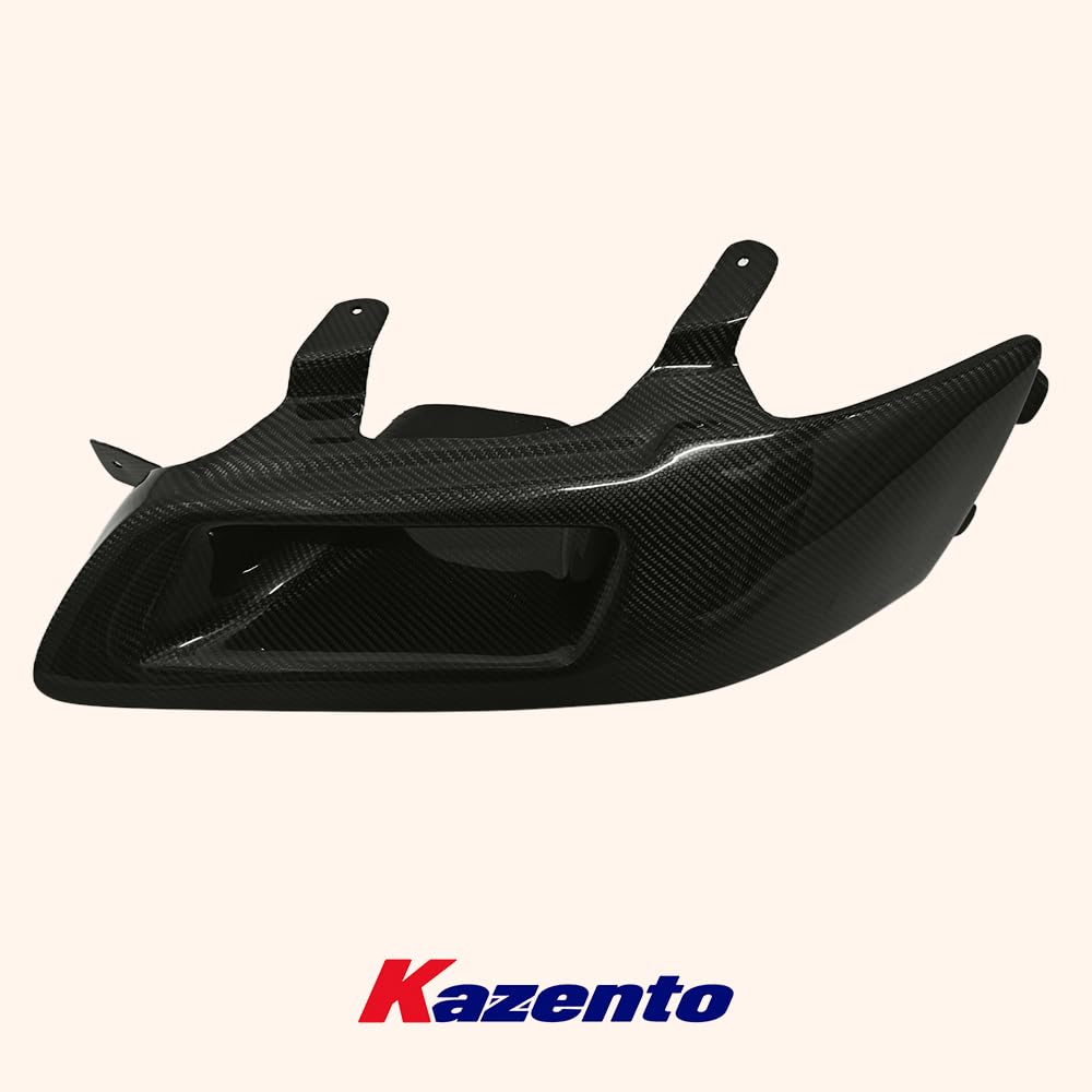 Kazento For Evolution Evo 7 8 9 For Mitsubishi Vented Headlight Air Duct Lhd Driver Side Carbon Fiber Front Head Light Lamp Cover