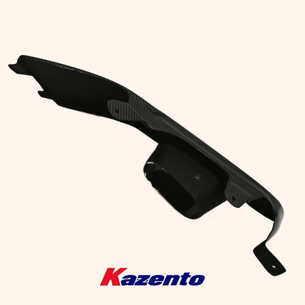 Kazento For Evolution Evo 7 8 9 For Mitsubishi Vented Headlight Air Duct Lhd Driver Side Carbon Fiber Front Head Light Lamp Cover