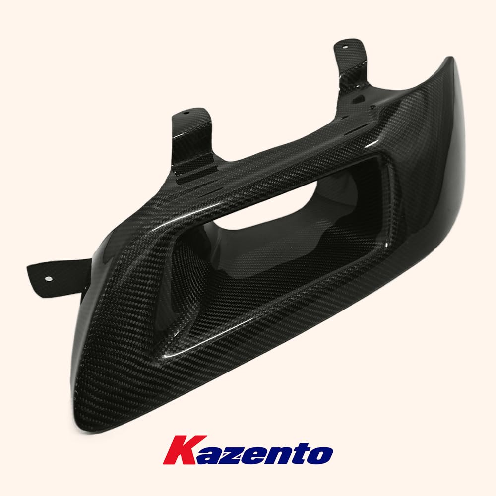 Kazento For Evolution Evo 7 8 9 For Mitsubishi Vented Headlight Air Duct Lhd Driver Side Carbon Fiber Front Head Light Lamp Cover