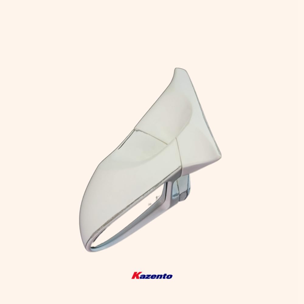 Kazento For Fairlady Z Z33 350Z For Nissan Aero Mirror (Left Hand Drive Vehicle) Rearview Mirror Guard Covers Fiber Glass Kazento Carbon Parts 车身侧板 350Z-MC-TI-GND-L-FRP