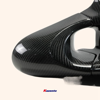 Kazento For Fairlady Z Z33 350Z For Nissan Aero Side-view Mirror (Left Hand Drive Vehicle) Rearview Mirror Guard Covers Carbon Fiber