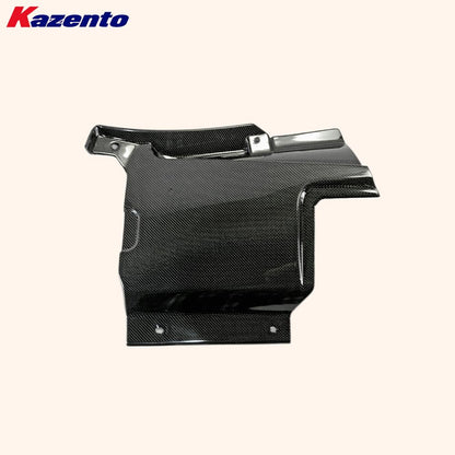 Kazento For Ferrari F430 430 05-09 1K Carbon Fiber Engine Manifold Replacement Pair Kazento Carbon Parts 车身侧板 F430-ENG-1KCF