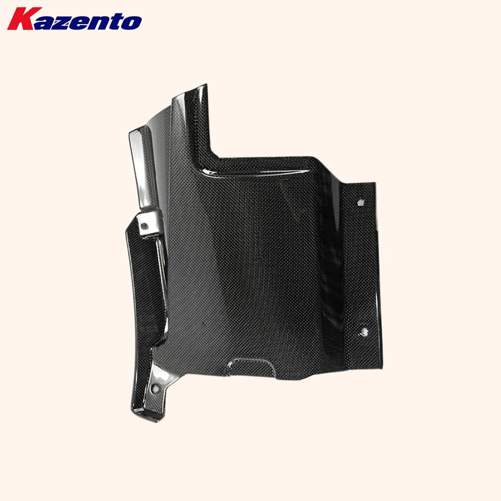 Kazento For Ferrari F430 430 05-09 1K Carbon Fiber Engine Manifold Replacement Pair