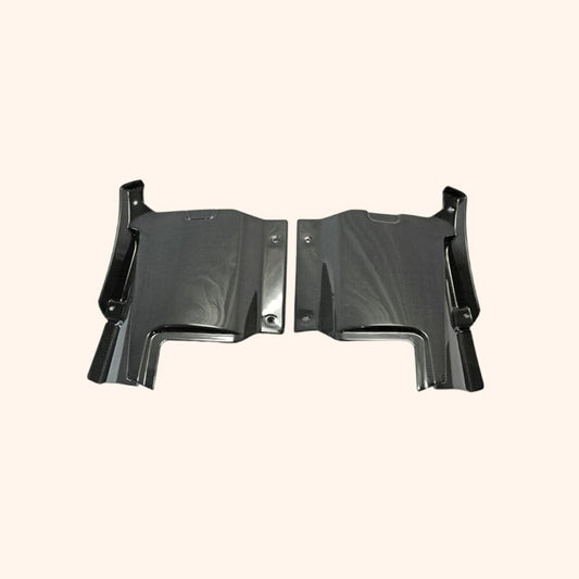 Kazento For Ferrari F430 430 05-09 1K Carbon Fiber Engine Manifold Replacement Pair