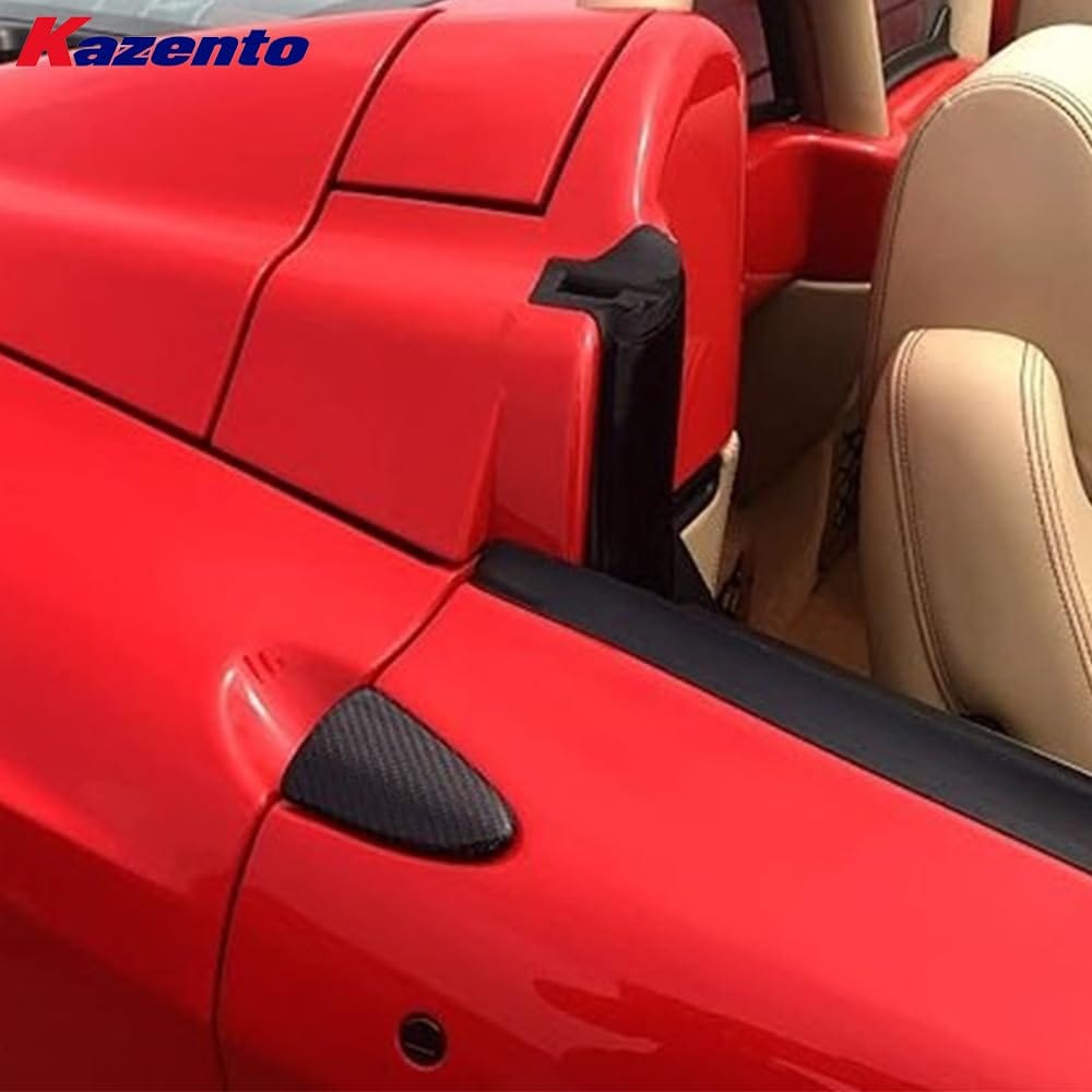 Kazento For Ferrari F430 430 2005-09 (Convertible Only) 1K Carbon Out Door Handle Cover Kazento Carbon Parts 车身侧板 F430-HANDLE-CON-1KCF