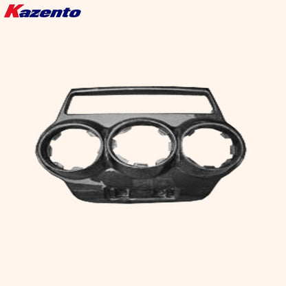 Kazento For Ferrari F430 430 2005-09 LHD Center Air Condition Cover Upper Kit 1K Carbon Kazento Carbon Parts 车身侧板 F430-AIR-CEN-L-1KCF