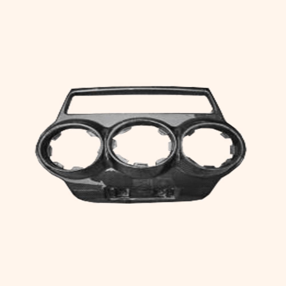 Kazento For Ferrari F430 430 2005-09 LHD Center Air Condition Cover Upper Kit 1K Carbon Kazento Carbon Parts 车身侧板 F430-AIR-CEN-L-1KCF