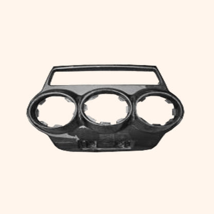 Kazento For Ferrari F430 430 2005-09 LHD Center Air Condition Cover Upper Kit 1K Carbon Kazento Carbon Parts 车身侧板 F430-AIR-CEN-L-1KCF