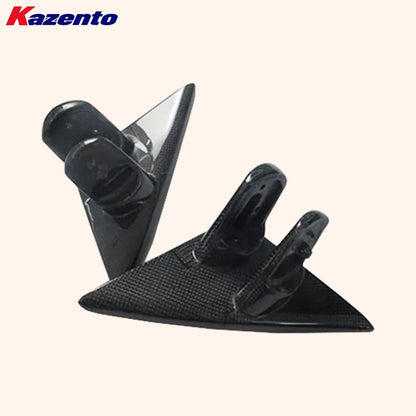 Kazento For Ferrari F430 430 Scuderia 05-09 1K Carbon Mirror Frame with Base Replacement