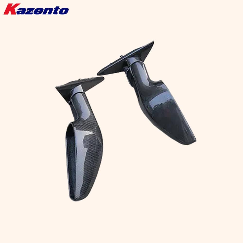 Kazento For Ferrari F430 430 Scuderia 05-09 1K Carbon Mirror Frame with Base Replacement