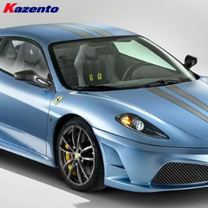 Kazento For Ferrari F430 430 Scuderia 05-09 1K Carbon Mirror Frame with Base Replacement