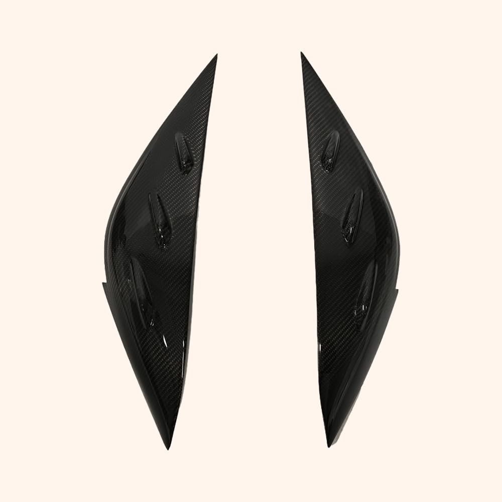 Kazento For Fit 2021+ GR9 For Honda Carbon Fiber Hood Bumper Headlight Eye Lid Eyebrow KZ Style