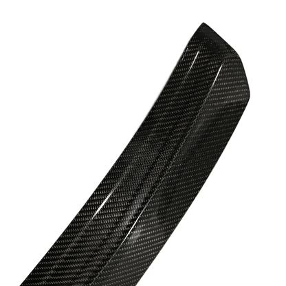 Kazento For Fit GK5 14-20 Carbon For Honda Rear Roof Addon Spoiler Lip Wing (For RS Spoiler)