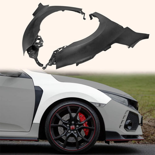 Kazento For Fk8 Fk7 Civic Type-R Oem For Honda Front Fender (Can Fit On Fk7 But Need To Fit With Fk8 Fb & Ss, Wider Then Fk7 45Mm) Fiber Glass Kazento Carbon Parts 车身侧板 FK8-FF-OE-FRP