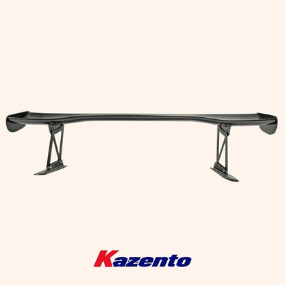 Kazento For For HONDA Civic FD2 JS Style Partial Carbon Fiber Rear GT Spoiler 140cm Length Kazento Carbon Parts 车身侧板 FD2-RS-JS-140-P31
