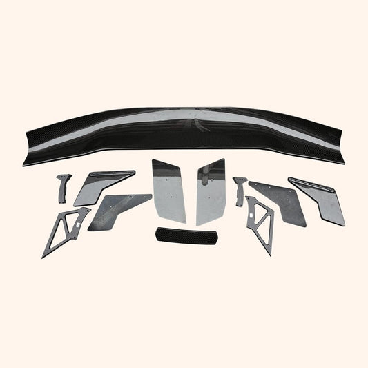 Kazento For Ford 2024+ Mustang  S650 GT Carbon AP Style Rear Trunk GT Spoiler Wing