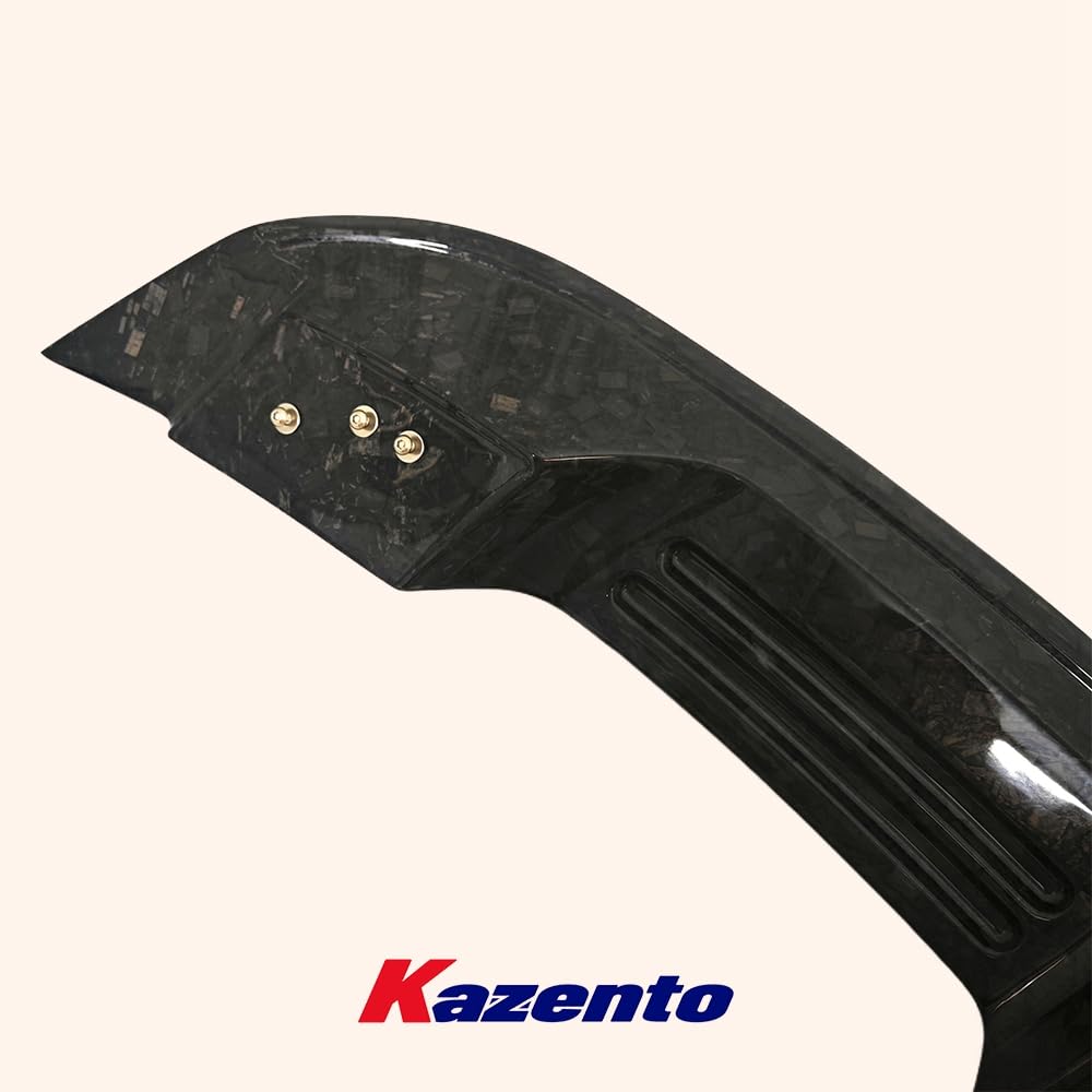 Kazento For Ford Musatang 2015-2018 RST5 Style Forged Carbon Rear Trunk Spoiler Wing Lip Kazento Carbon Parts 车身侧板 MUST1518-RS-T5-FCF